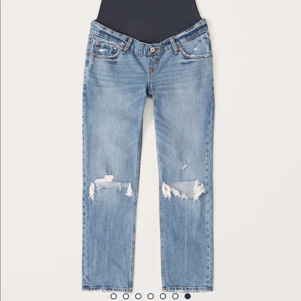 Abercrombie & Fitch Straight Leg Maternity Jeans size 26